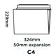 Blake Premium Secure White Superseal Tear Resistant Gusset 229x324x50mm 125G PK100 Code Tr7700 3P