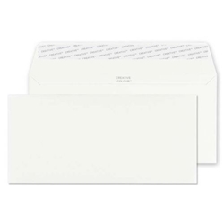 Blake Creative Colour Ice White Superseal Wallet 114x229mm 120Gm2 Pack 25 Code 25250 3P