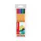 Stabilo Point 88 Point Fineliner Wallet Assorted (Pack of 6) 88/6
