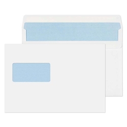 Blake Purely Everyday White Window Self Seal Wallet 162x238mm 90Gm2 Pack 500 Code 2809 3P