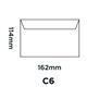Blake Premium Business Ice White Superseal Wallet 114x162mm 120Gm2 Pack 500 Code 21882 3P