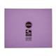 Writing Book 4mm Blue Ruled on 15mm Red Ruled 160x200mm Vivid Purple 32 Page Pack of 100 SDxB4 3P