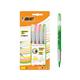 Bic Highlighter Flex Brush Tip Assorted Colours (4 Pack) 942041