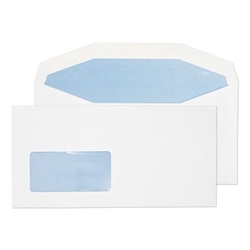 Blake Purely Everyday White Window Gummed Mailer 114X229mm 90Gm2 Pack 1000 Code 3704 3P