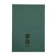 Rhino Exercise Book 8mm Ruled Margin A4 Dark Green 64 Page Pack of 50 Ex677165-5 3P
