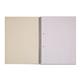 Rhino Spiral Bound Refill Pad 8mm Ruled Margin SideBound A4 80 Leaves Pack of 6 S4S8 3P