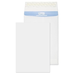 Blake Premium Secure White Superseal Tear Resistant Gusset 381x254x30mm 125G PK100 Code Tr13301 3P