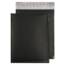 Blake Purely Packaging Jet Black Superseal Pocket 250x350mm 70mu Pack 100 Code Mtb350 3P
