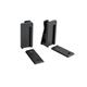 Durable Universal Wall Docking Station for Tablet and Smartphones Charcoal 893958