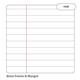 Rhino Exercise Book 8mm Ruled Margin A4 Purple 96 Page Pack of 100 Ex696159-5 3P