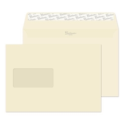 Blake Premium Business Cream Wove Window Superseal Wallet 162x229mm 120Gm2 Pack 500 Code 61708 3P