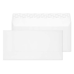 Blake Creative Senses Translucent White Superseal Wallet 110x220mm 90Gm2 Pack 500 Code 815 3P