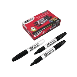 Show-me Eco Drywipe Markers Black (Pack of 10) STM10