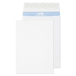 Blake Premium Secure White Superseal Tear Resistant Gusset 352x250x25mm 125G PK100 Code Tr44070 3P