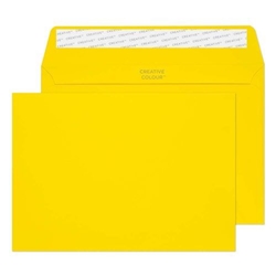 Blake Creative Colour Banana Yellow Superseal Wallet 162x229mm 120Gm2 Pack 25 Code 45303 3P