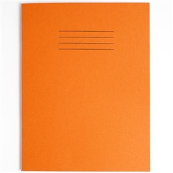 Rhino Exercise Book 7mm Square 230x180mm Orange 80 Page Pack of 100 Ex554229 3P