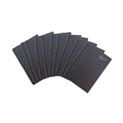 Pukka Notemakers Sidebound A4 Black (Pack of 10) 7277-PRS