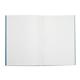 Rhino Exercise Book Blank A4 Light Blue 80 Page Pack of 100 Ex668409-5 3P