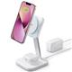 ESR HaloLock 2-in-1 Wireless Charger with CryoBoost MagSafe Compatible White 2C547