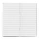 Notebook 12mm Ruled 205x102mm Red 32 Page Pack of 100 NB00596R 3P