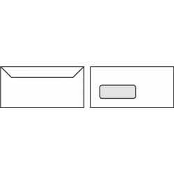 Blake Purely Everyday White Window Gummed Mailer 114X229mm 80Gm2 Pack 1000 Code 3504 3P