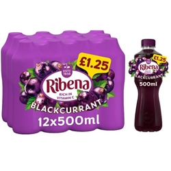 Ribena Blackcurrant Juice Drink 500ml (S)