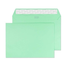 Blake Creative Colour Spearmint Green Superseal Wallet 162x229mm 120Gm2 Pack 500 Code 317 3P