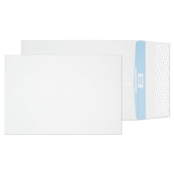 Blake Premium Secure White Superseal Tear Resistant Gusset 324x229x25mm 125G PK100 Code Tr9900 3P