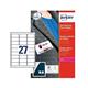 Avery Self-Adhesive Name Badge 63.5x29.6mm White (Pack 540) L4784-20
