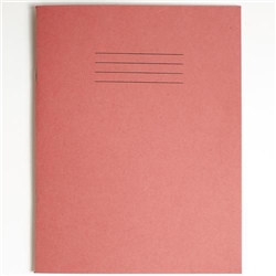Rhino Exercise Book Blank 230x180mm Pink 48 Page Pack of 100 Ex35221 3P