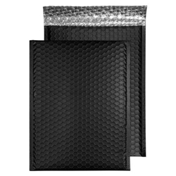 Blake Purely Packaging Jet Black Superseal Padded Bubble Pocket 324x230 70mu PK100 Code Mtb324 3P