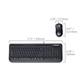 Microsoft Wired Desktop 600 keyboard Mouse included USB QWERTY UK English Black