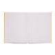 Rhino Exercise Book 8mm Ruled Margin 230x180mm Yellow 48 Page Pack of 100 Ex352115 3P