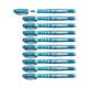 STABILO worker+ Colorful Rollerball Pen 0.5mm Line Blue (Pack 10) - 2019/41