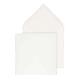 Blake Purely Everyday White Gummed Square Banker Invitation 130x130mm 100G PK500 Code Env0130 3P