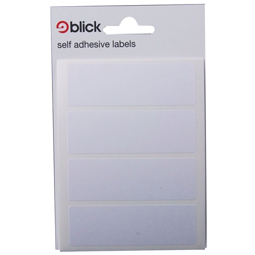 Blick Label Bag 25x75mm White (Pack of 560) RS003557 - RS003557 ...