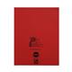 Rhino Exercise Book 8mm Ruled 80 Pages 9x7 Red (Pack of 100) VC46631