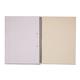 Rhino Spiral Bound Refill Pad 8mm Ruled Margin SideBound A4 80 Leaves Pack of 6 S4S8 3P