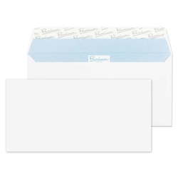 Blake Premium Office Ultra White Wove Superseal Wallet 114x229mm 120Gm2 Pack 500 Code 33215 3P