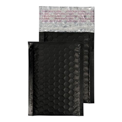 Blake Purely Packaging Jet Black Superseal Pocket 90x145mm 70mu Pack 100 Code Mtb90 3P