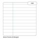 Rhino Exam Paper Corner Punched 8mm Ruled Margins A4 Pack of 500 Cx0100 3P