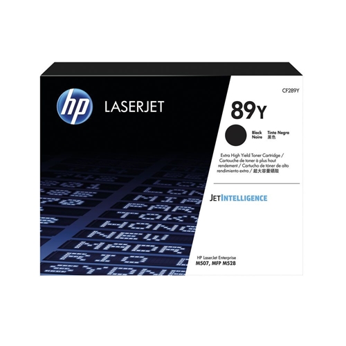 HP 89Y Black LaserJet Toner Cartridge CF289Y - CF289Y - 0192018046641 ...