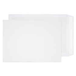 Blake Purely Packaging White Superseal Board Back Pocket 450x324mm 120Gm2 Pack 100 Code 5200 3P