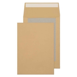 Blake Purely Packaging Manilla Superseal Board Back Gusset 324x229x50mm 120G PK125 Code 93935M 3P