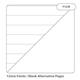 Rhino Project Plain 12mm Ruled Alternate 205x165mm Green 32 Page Pack of 100 PW02550 3P