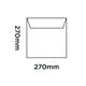 Blake Purely Packaging Jet Black Superseal Square Wallet 270x270mm 70mu Pack 100 Code Mtb270 3P