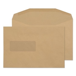 Blake Purely Everyday Manilla Window Gummed Mailer 162x238mm 80Gm2 Pack 500 Code 1009 3P
