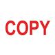 COLOP Green Line Word Stamp COPY Red GLP20COPY