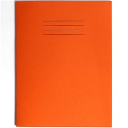 Rhino Exercise Book 5mm Square 230x180mm Orange 80 Page Pack of 100 Ex554232 3P