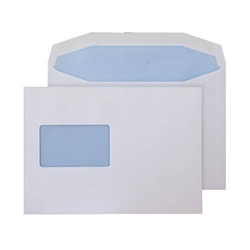 Blake Purely Everyday White Window Gummed Mailer 162X235mm 90Gm2 Pack 500 Code 5804Cbc 3P